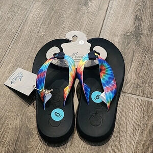 Chaco Chillos Flip Flops‎ Tie Dye